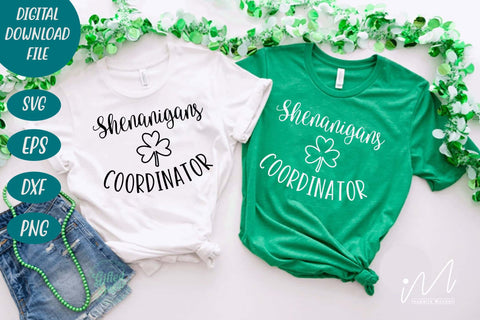 Shenanigans Coordinator svg, St. Patrick's day t shirt svg SVG Isabella Machell 