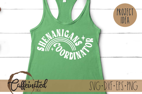 Shenanigans Coordinator SVG SVG Caffeinated SVGs 