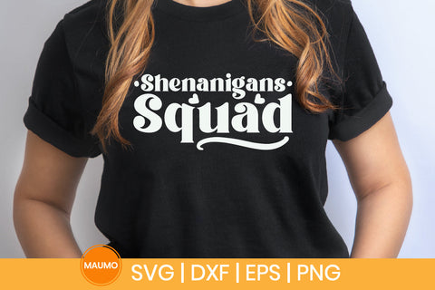 Shenanigans squad, Happy St Patrick’s Day svg quote SVG Maumo Designs 