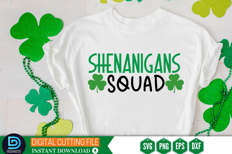 Shenanigans squad SVG SVG DESIGNISTIC 