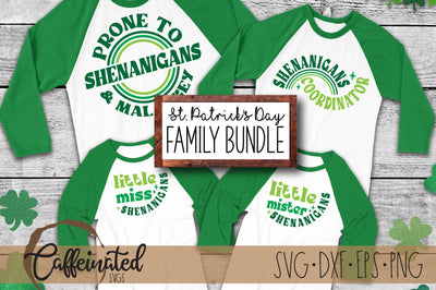 Shenanigans St. Patricks Day Mini Bundle SVG Caffeinated SVGs 