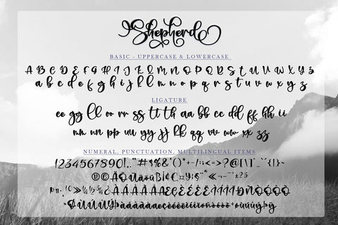Shepherd Font Letterara 
