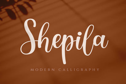Shepila - Lovely Script Font Motokiwo 