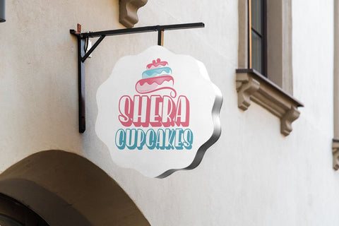 Shera Cupcake Fun Display Font Font Kotak Kuning Studio 