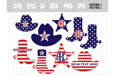 Sheriff Monogram SVG SVG VectorSVGdesign 