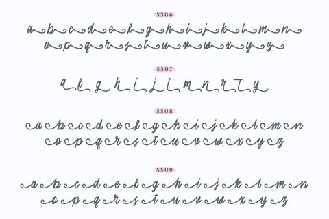 Shane Lettering Style Sherly Shane - So Fontsy