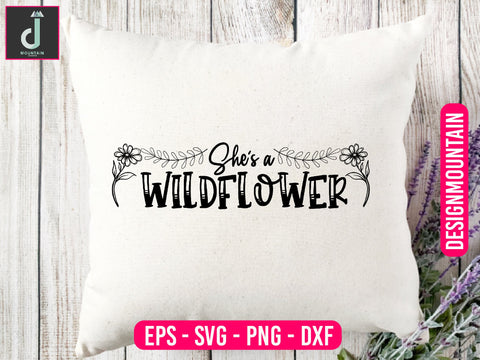 She's a wildflower svg design SVG Alihossainbd 
