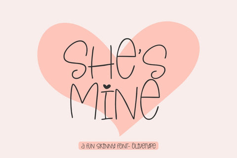 She's Mine Font Olivetype 