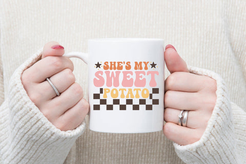 She's My Sweet Potato - Retro Thanksgiving SVG SVG CraftLabSVG 