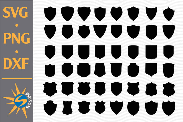 Shield SVG, PNG, DXF Digital Files Include SVG SVGStoreShop 