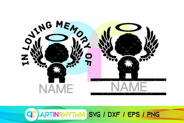 Shih Tzu Pet Dog Memorial SVG SVG Artinrhythm shop 