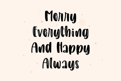 SHINE BRIGHT Font Mozarella 