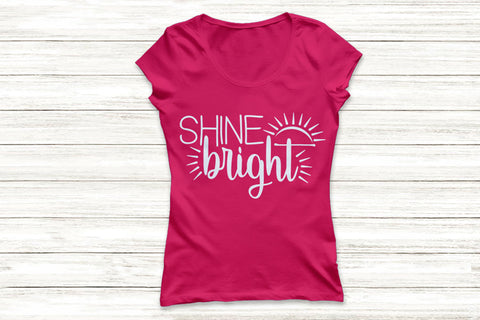 Shine Bright| Summer SVG Cutting Files. SVG CosmosFineArt 