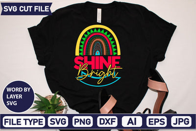 Shine Bright SVG Cut File SVG DesignPlante 503 