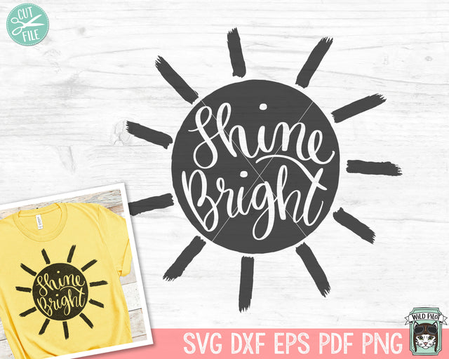 Shine Bright SVG Cut File SVG Wild Pilot 