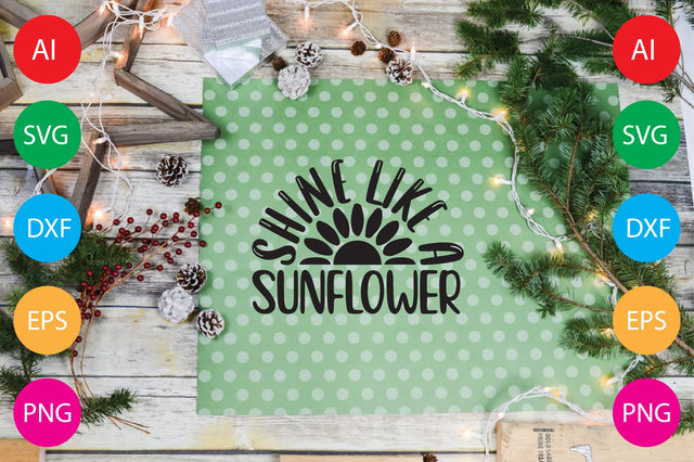 Shine Like A Sunflower SVG CraftlabSvg29 