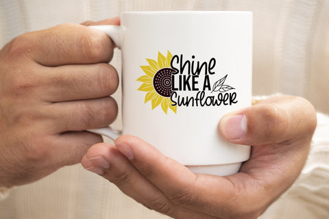 Shine like a sunflower svg design SVG SmmrDesign 