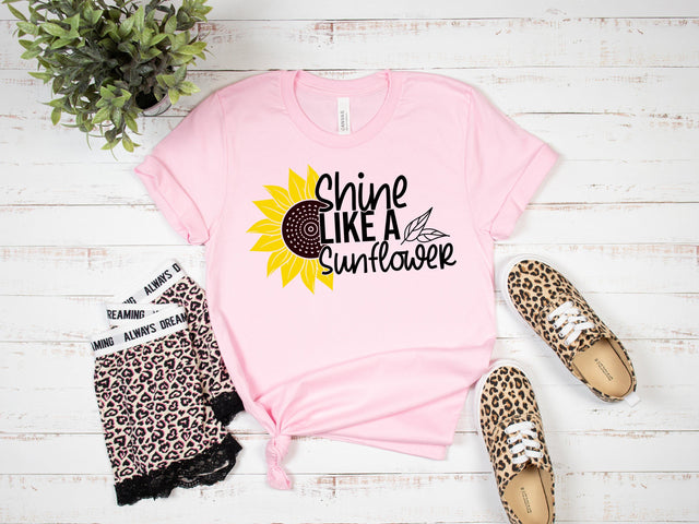 Shine like a sunflower svg design SVG SmmrDesign 