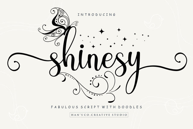 Shinesy Font Hans Co 
