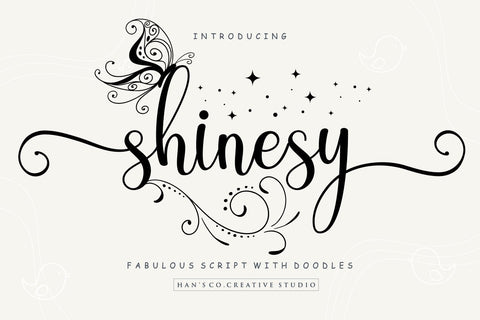 Shinesy Font Hans Co 