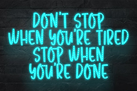 Shining Diamond Font Abo Daniel Studio 