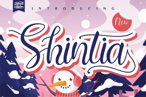 Shintia Font Letterena Studios 