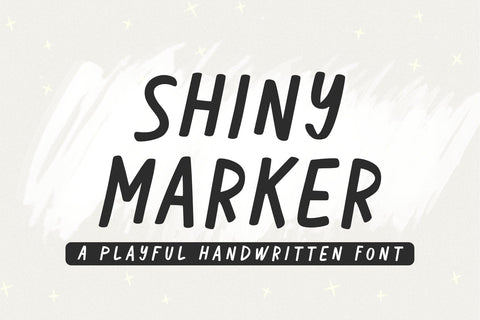 Shiny Marker - Procreate fonts, Cute font, Cricut font Font Jimtype Studio 