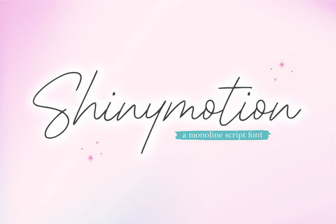 Shinymotion Font Allouse.Studio 