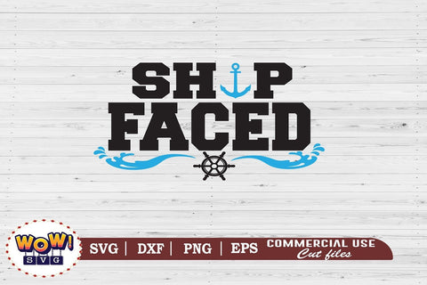 Ship Faced svg, Summer svg, Beach svg, Png, Dxf SVG Wowsvgstudio 