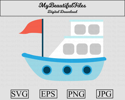 ship SVG MyBeautifulFiles 
