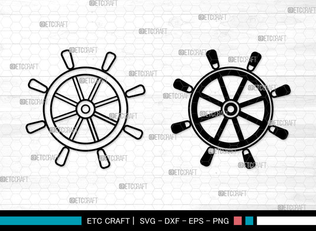 Ship Wheel SVG, Ship Wheel SVG, Captains Wheel Svg, Ship Steering Wheel Svg, Wheel Marine Icon Svg, Wheel Marine Svg, Ship Wheel SVG ETC Craft 