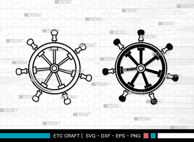 Ship Wheel SVG, Ship Wheel SVG, Captains Wheel Svg, Ship Steering Wheel Svg, Wheel Marine Icon Svg, Wheel Marine Svg, Ship Wheel SVG ETC Craft 