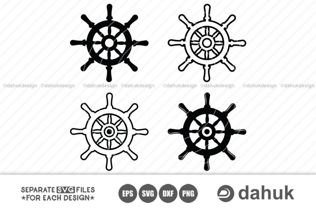 Ship Wheel svg,Captains Wheel svg,Captains Wheel Clipart,Eps,Dxf,Png,digital art,clipart SVG dahukdesign 