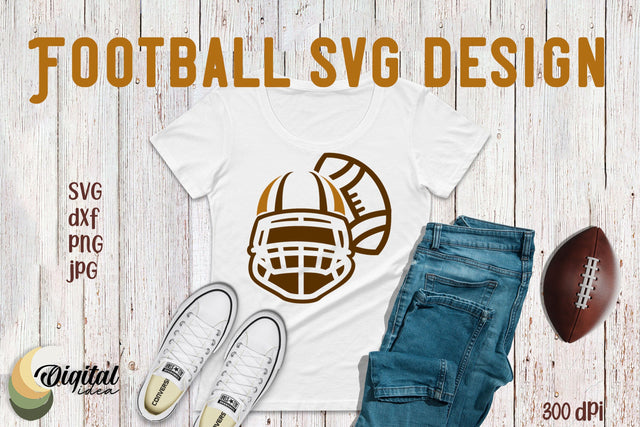 Shirt Designs SVG. Football SVG. Funny Quotes SVG SVG Evgenyia Guschina 