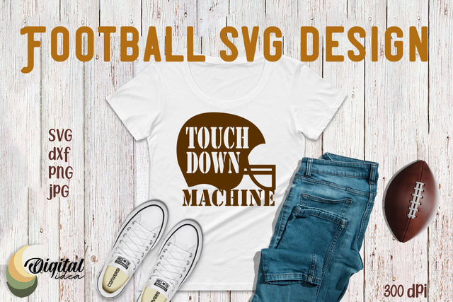 Shirt Designs SVG. Football SVG. Funny Quotes SVG SVG Evgenyia Guschina 