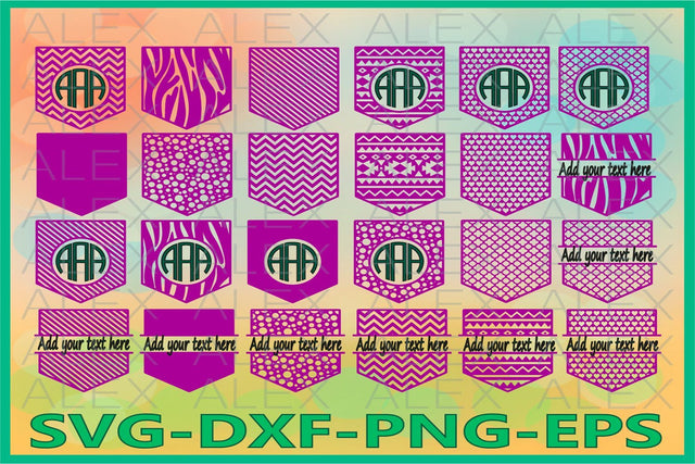 Shirt Pocket Svg SVG AlexSVGStudio 