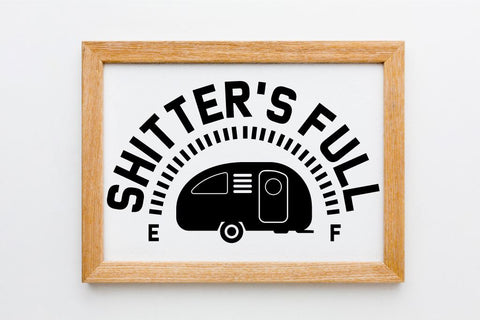 Shitter's full svg cut file SVG MAKStudion 