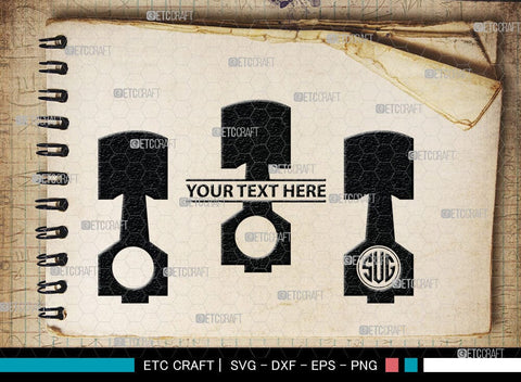 Shock Absorbers Monogram, Shock Absorbers silhouette, Shock Absorbers SVG Cut Files, Mechanic Svg, Mechanic Engine Silhouette, Automobile Svg, SB00088 SVG ETC Craft 