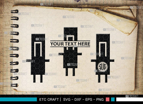 Shock Absorbers Monogram, Shock Absorbers silhouette, Shock Absorbers SVG Cut Files, Mechanic Svg, Mechanic Engine Silhouette, Automobile Svg, SB00088 SVG ETC Craft 