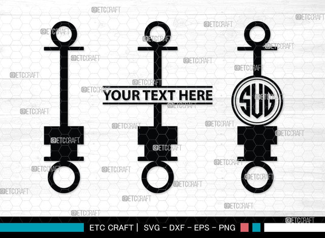 Shock Absorbers Monogram, Shock Absorbers silhouette, Shock Absorbers SVG Cut Files, Mechanic Svg, Mechanic Engine Silhouette, Automobile Svg, SB00088 SVG ETC Craft 