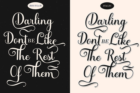 Shocking Script Font Suza Studio 