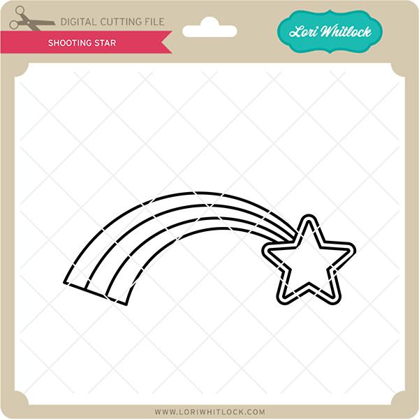Shooting Star SVG Lori Whitlock 