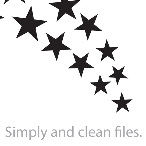 Shooting star SVG TribaliumArtSF 