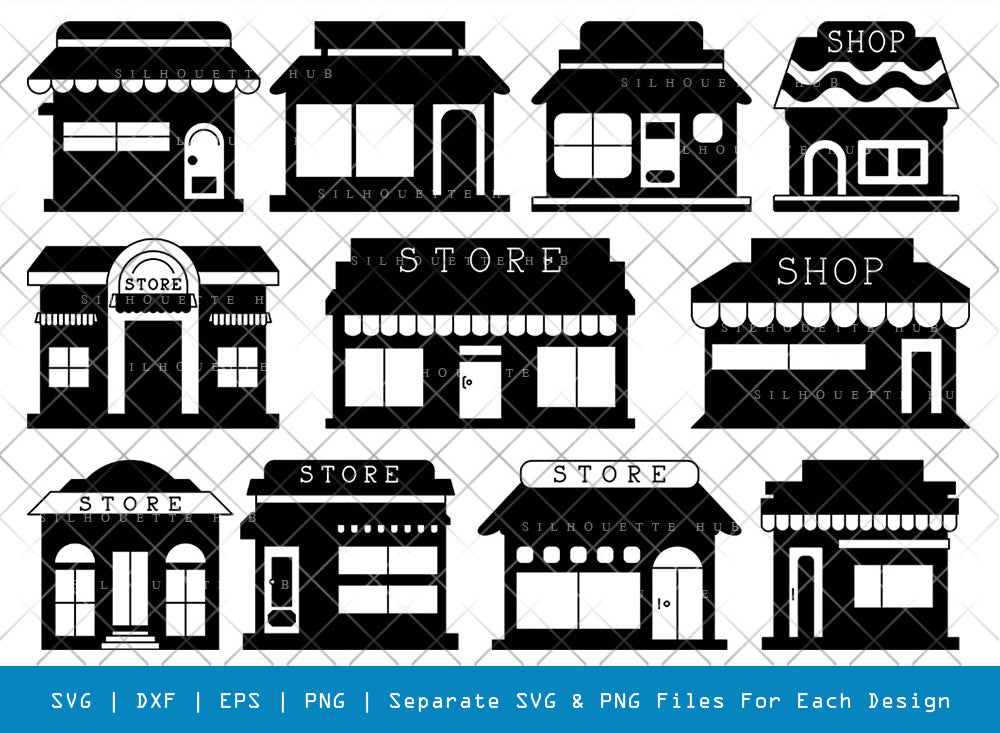 Shop SVG, Shop Silhouette, Super Shop Svg, Market Svg, Store Svg ...