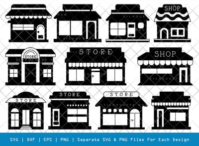 Shop SVG, Shop Silhouette, Super Shop Svg, Market Svg, Store Svg, Buildings Shop Svg, Small Shop Svg, Shop Bundle SVG ETC Craft 