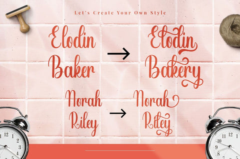 Shopia - Modern Calligraphy Font Font Ibey Design 