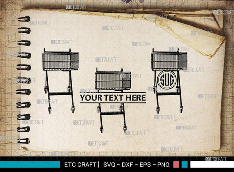 shopping cart Monogram, shopping cart Silhouette, Shopping Cart Svg, Shopping Svg, Folding Shopping Cart, SB00089 SVG ETC Craft 