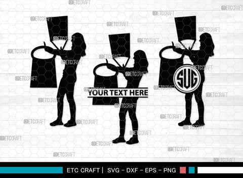 Shopping Girl Monogram, Shopping Girl Silhouette, Shopping Girl SVG, Sexy Girl Svg, Fashion Girl Svg, SB00405 SVG ETC Craft 