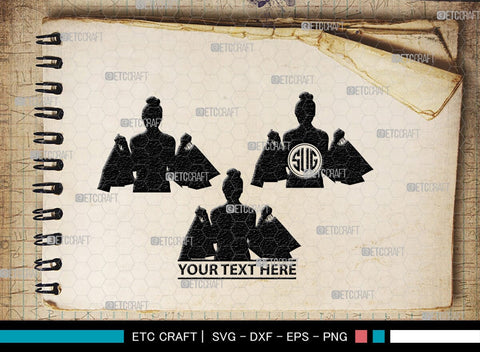 Shopping Girl Monogram, Shopping Girl Silhouette, Shopping Girl SVG, Sexy Girl Svg, Fashion Girl Svg, SB00405 SVG ETC Craft 