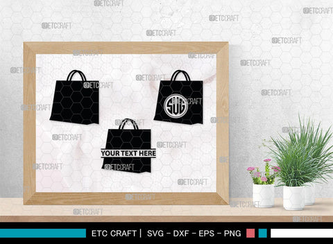 Shopping Girl Monogram, Shopping Girl Silhouette, Shopping Girl SVG, Sexy Girl Svg, Fashion Girl Svg, SB00405 SVG ETC Craft 